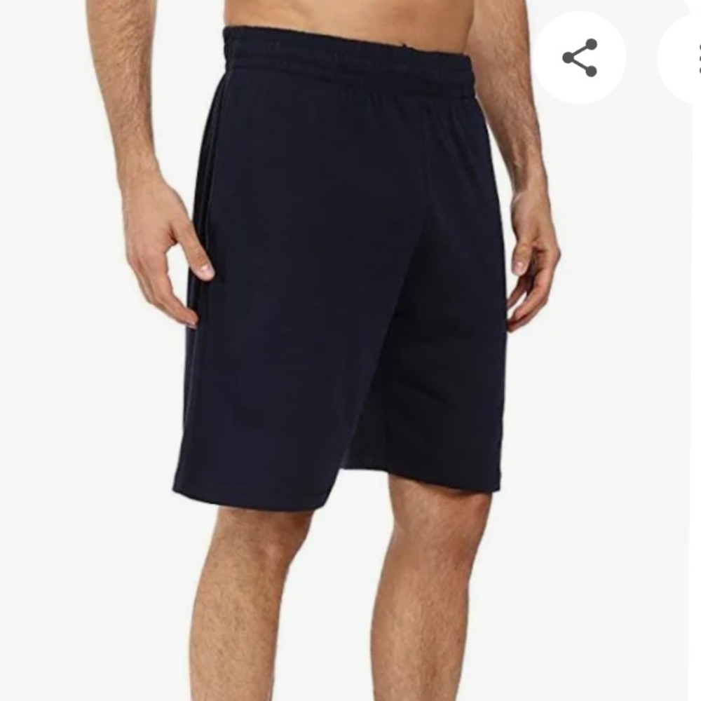 FILA Men's Blue Athletic Jersey Shorts - Picture 3 of 4